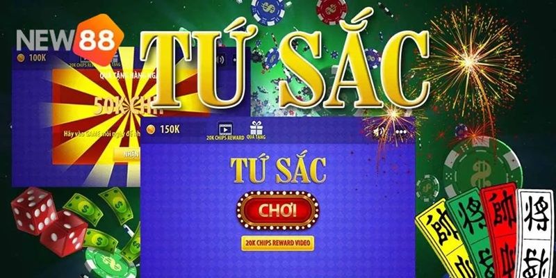 Giao diện đẳng cấp của bài tứ sắc tại New88